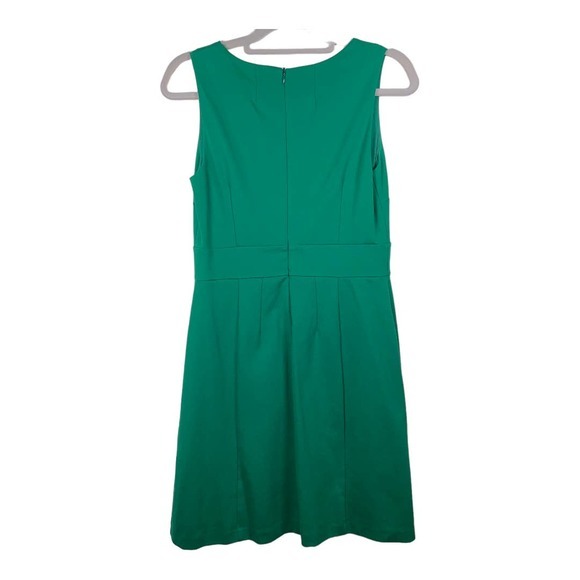 J Boden Green‎ Belle Ponte Sleeveless Dress Sz 6R - Picture 2 of 5